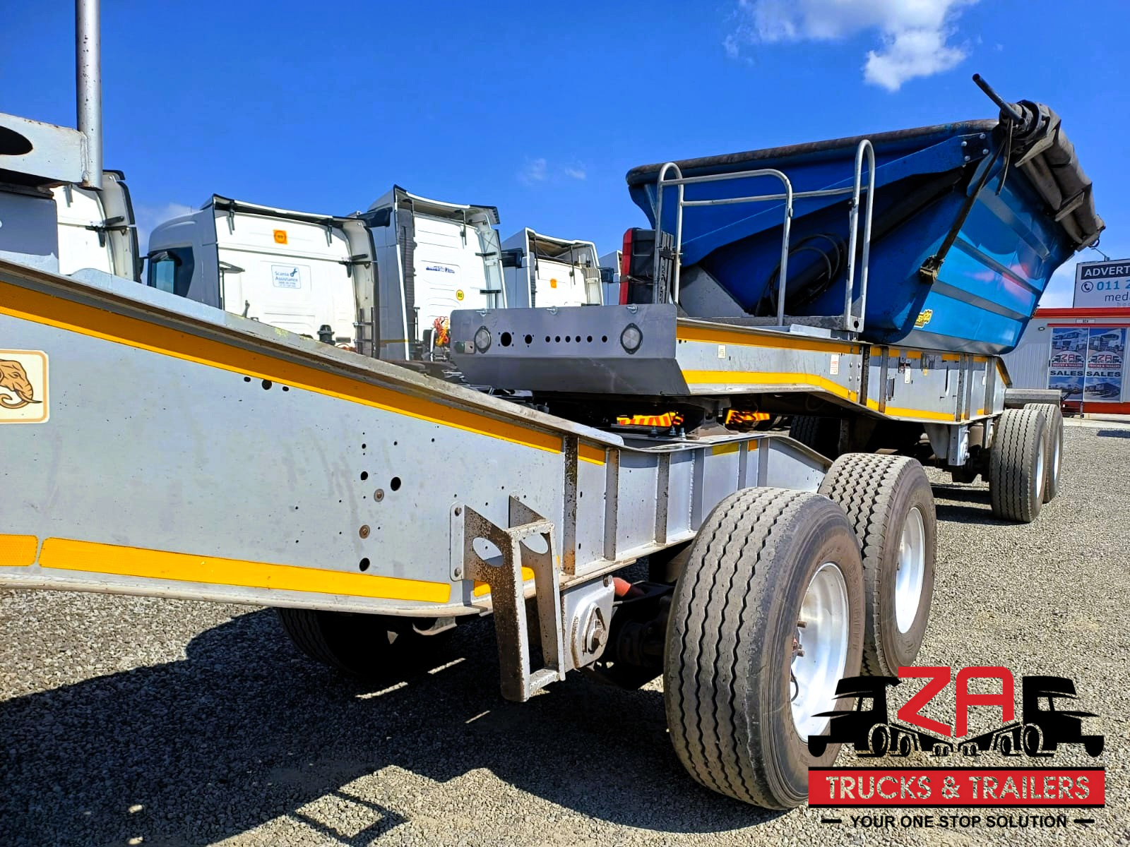 2021 LEADER 20 CUBE SIDE TIPPER TRAILER #53349